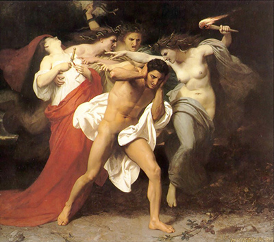 Orestes Pursued by the Furies William-Adolphe Bouguereau